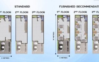 denah student house naragriya
